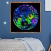 Abstract - Full Round Diamond - 30x30cm