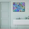 Colorful Flower - Full Round Diamond - 40x30cm