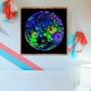 Abstract - Full Round Diamond - 30x30cm