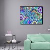 Colorful Flower - Full Round Diamond - 40x30cm