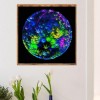 Abstract - Full Round Diamond - 30x30cm