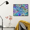 Colorful Flower - Full Round Diamond - 40x30cm