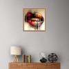 Mouth - Full Round Diamond - 30x30cm