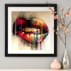 Mouth - Full Round Diamond - 30x30cm