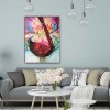 Wine - Full Round Diamond - 30x40cm