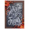 Welcome Friends - Full Round Diamond - 30x40cm