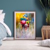 Umbrella Crowd - Full Round Diamond - 30*40cm