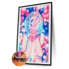 DIY Snow Silver Pendant Luminous Painting Kit Full Round Diamond Decor