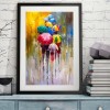 Umbrella Crowd - Full Round Diamond - 30*40cm