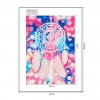 DIY Snow Silver Pendant Luminous Painting Kit Full Round Diamond Decor