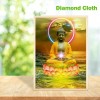 Buddha Statue  - Full Round Diamond - 30x40cm