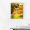 Buddha Statue  - Full Round Diamond - 30x40cm