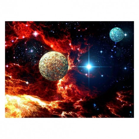Celestial Body - Full Round Diamond - 40x30cm