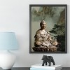 Buddha Statue  - Full Round Diamond - 30x40cm