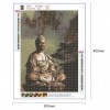 Buddha Statue  - Full Round Diamond - 30x40cm