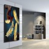 Feather Hanging Digital - Full Round Diamond - 45x85cm