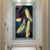 Feather Hanging Digital - Full Round Diamond - 45x85cm