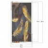 Feather Hanging Digital - Full Round Diamond - 45x85cm
