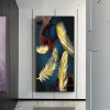 Feather Hanging Digital - Full Round Diamond - 45x85cm