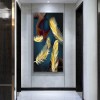 Feather Hanging Digital - Full Round Diamond - 45x85cm