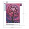 Tree  - Full Round Diamond - 30x40cm
