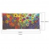 Oil Painting Chrysanthemum - Full Round Diamond - 110*50cm