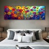 Oil Painting Chrysanthemum - Full Round Diamond - 110*50cm
