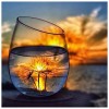 Cup Shot - Full Round Diamond - 25x25cm