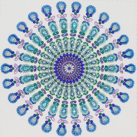 Mandala - Special Shaped Diamond - 30x30cm