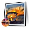 Cup Shot - Full Round Diamond - 25x25cm