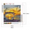 Cup Shot - Full Round Diamond - 25x25cm