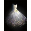Wedding Dress - Full Round Diamond - 30x40cm