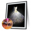 Wedding Dress - Full Round Diamond - 30x40cm
