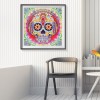 Skull - Special Shaped Diamond - 30x30cm