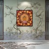 Buddha Head Lotus - Full Round Diamond - 30x30cm