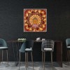 Buddha Head Lotus - Full Round Diamond - 30x30cm