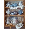 Tea Set - Full Round Diamond - 40x30cm