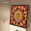 Buddha Head Lotus - Full Round Diamond - 30x30cm