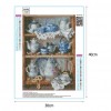 Tea Set - Full Round Diamond - 40x30cm
