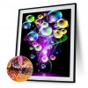 Bubble Circle  - Full Round Diamond - 30x40cm