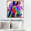 Abstract - Full Round Diamond - 30x30cm
