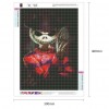 Skull Human - Full Round Diamond - 30x40cm