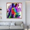 Abstract - Full Round Diamond - 30x30cm