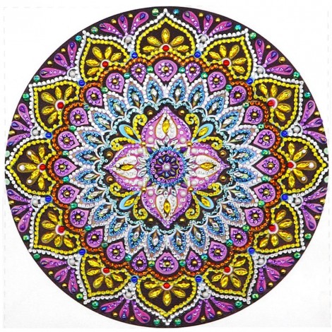 Mandala - Special Shaped Diamond - 30x30cm