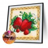 Strawberry - Special Shaped Diamond - 30x30cm