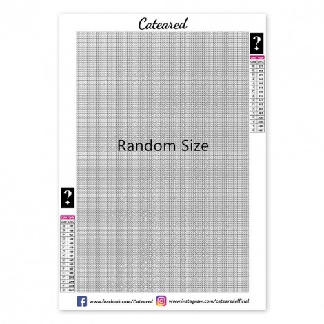 Random Pattern 5D DIY Full Round Diamond Painting Beadwork 30x40cm