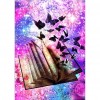 Coloured Dreamy Butterflies Book 5D Round Diamond Painting DIY