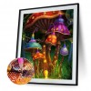 Mushroom House - Full Square Diamond - 40x50cm