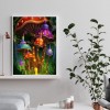 Mushroom House - Full Square Diamond - 40x50cm