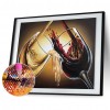Wine Glass - Full Round Diamond - 40x30cm